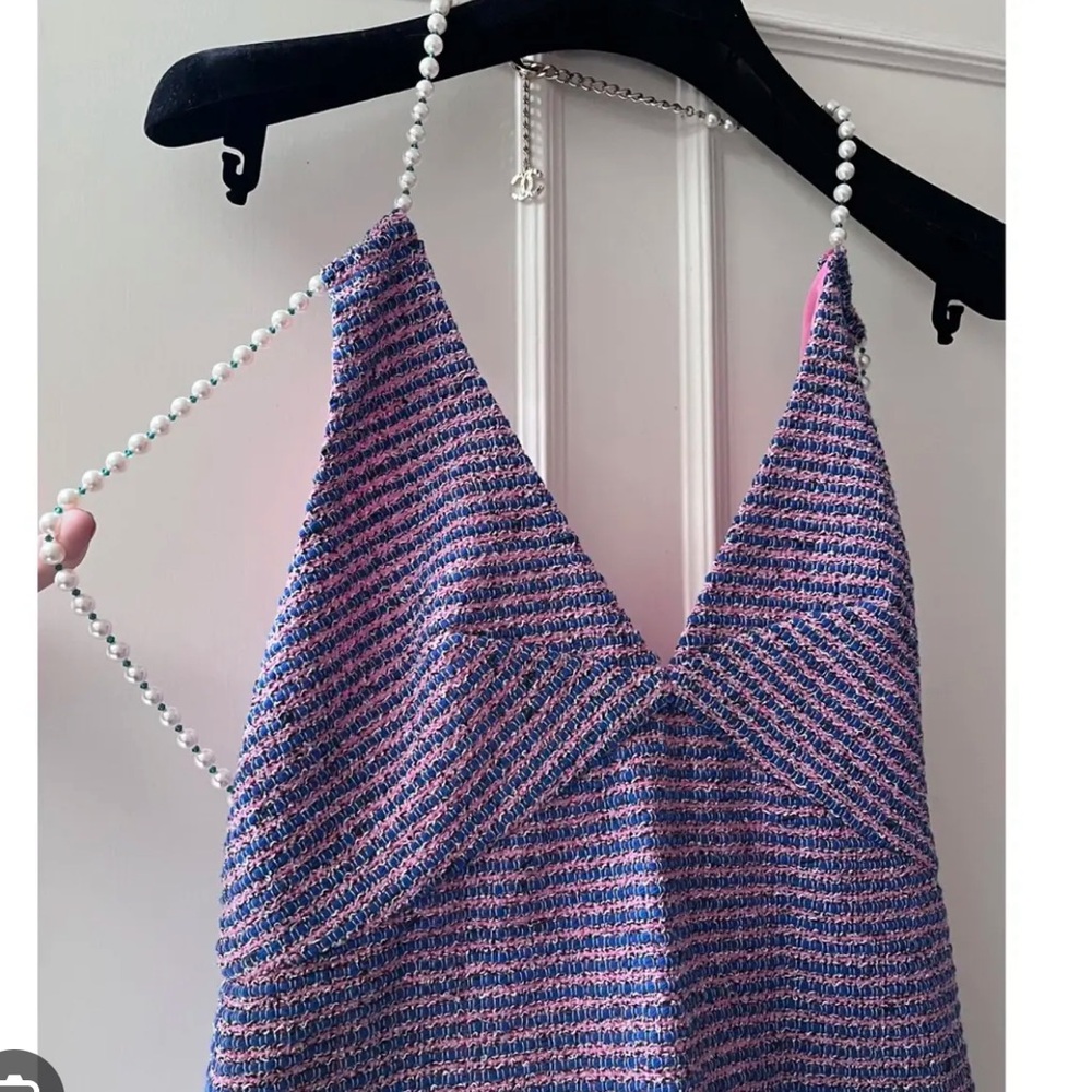 Chanel Purple Tweed brand new dress